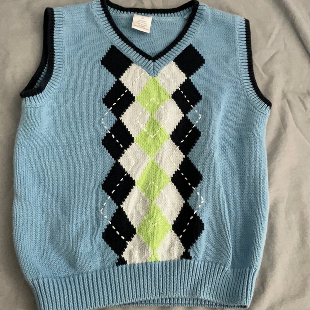 Gymboree blue vest
